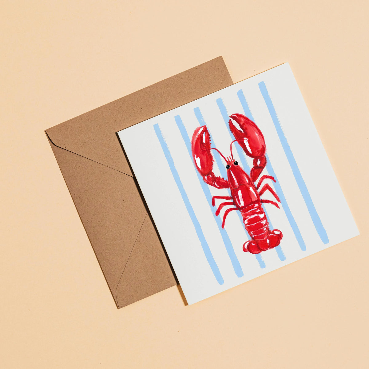 Nautical Card Bundle with Fish, Lobster & Crab Designs