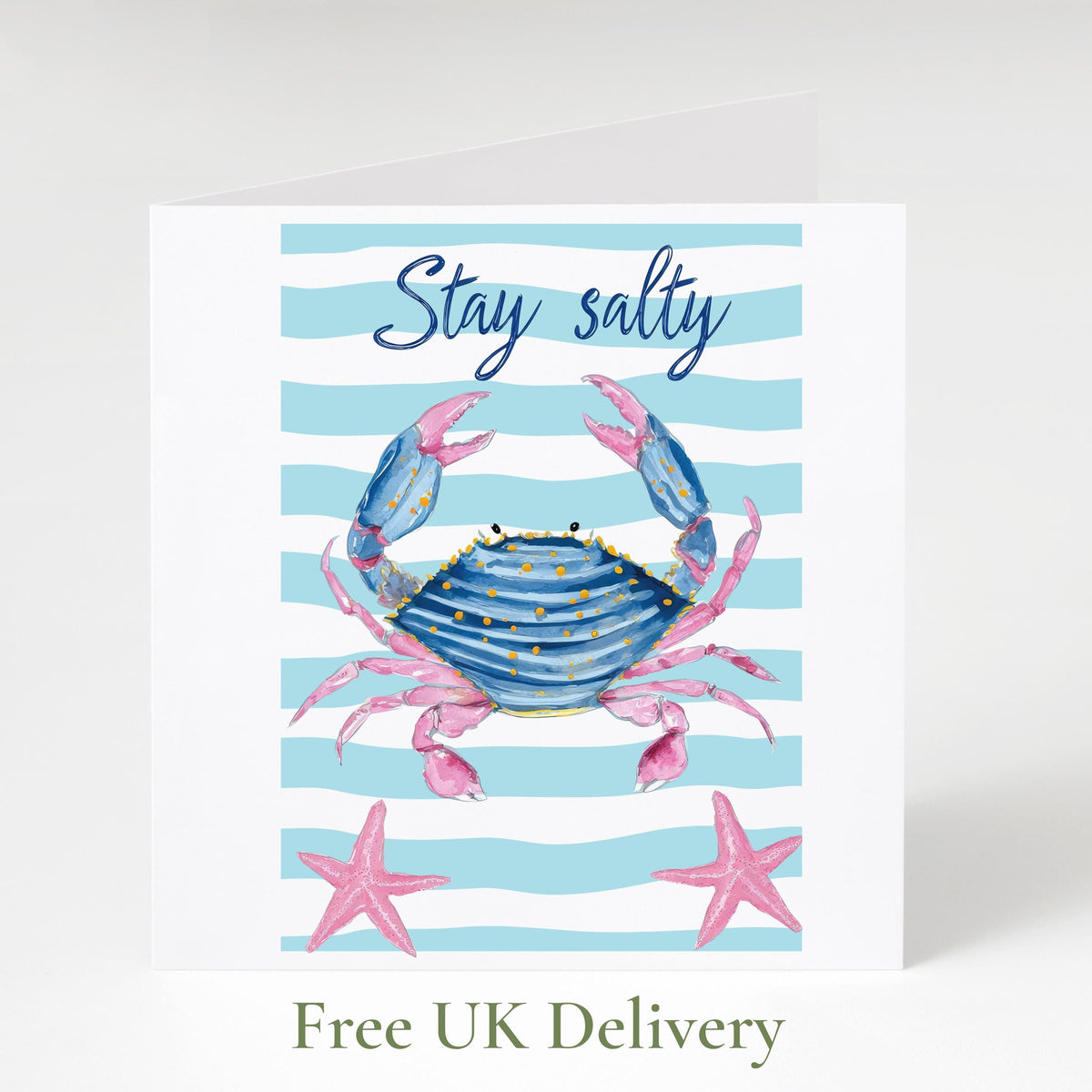 Nautical Card Bundle with Fish, Lobster & Crab Designs