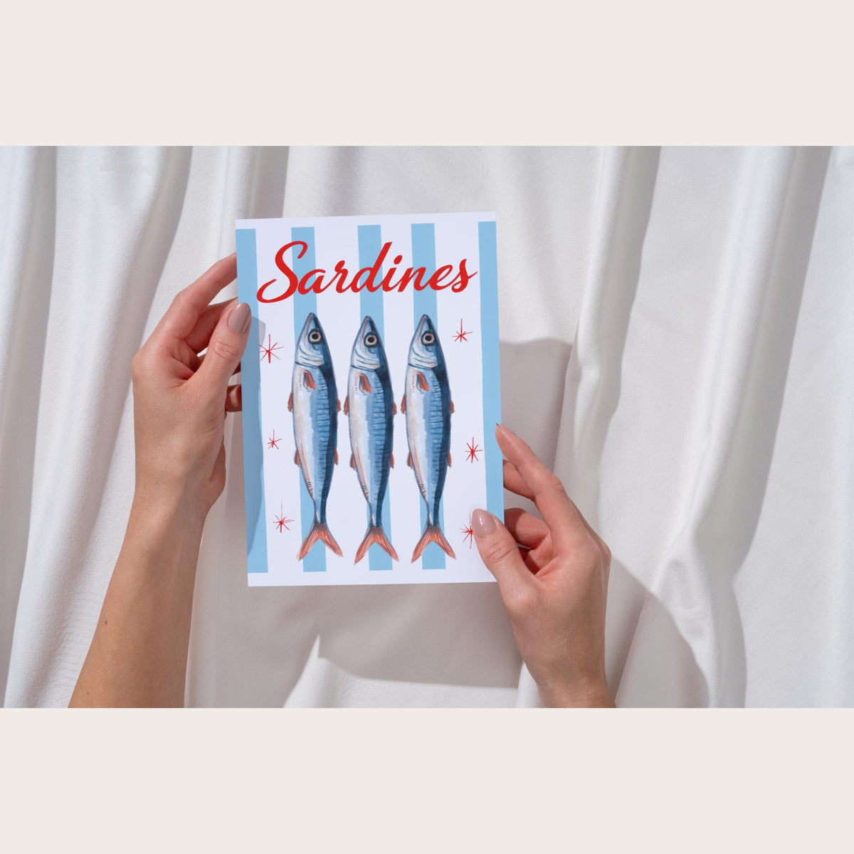 Nautical Card Bundle with Fish, Lobster & Crab Designs