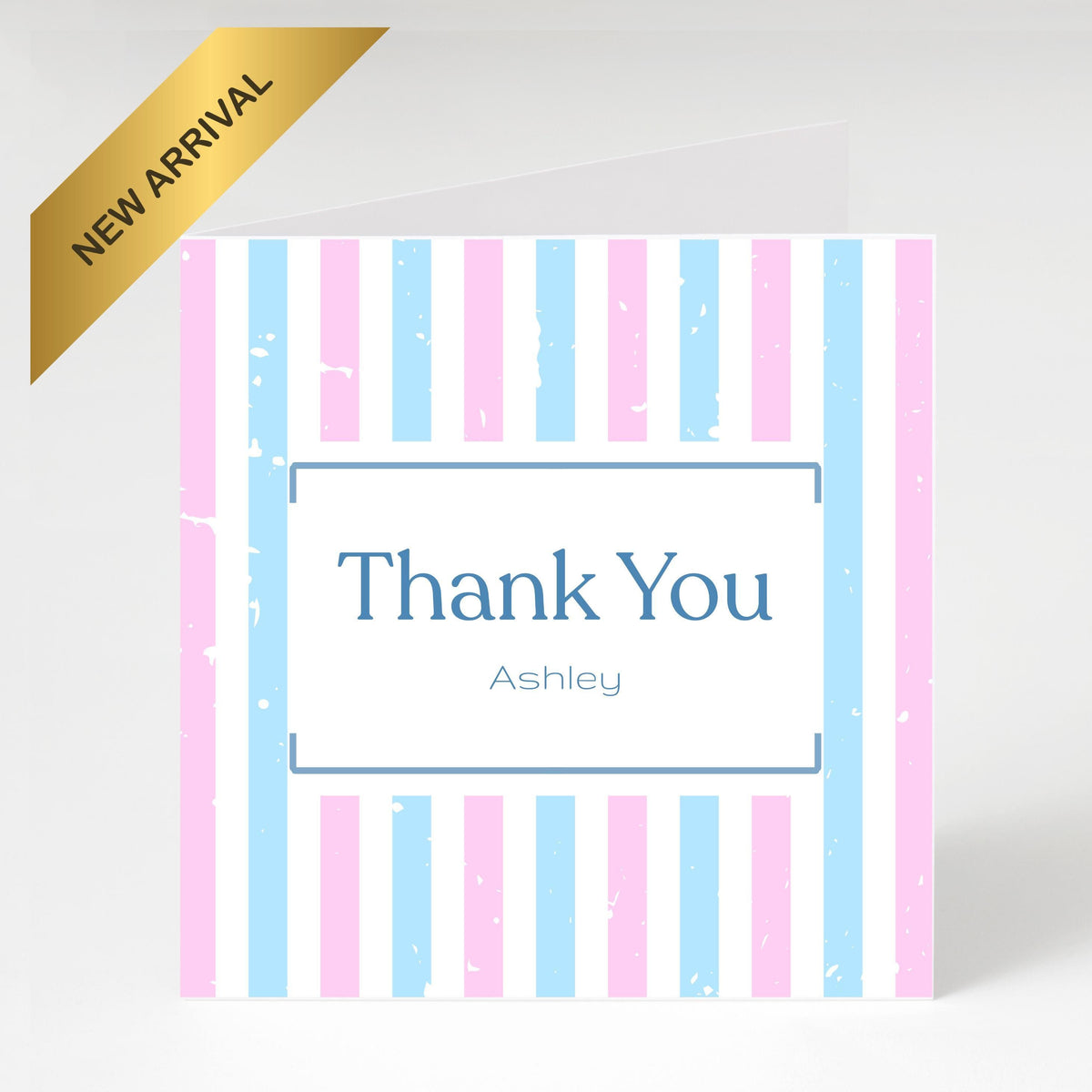 Thank You Cards Pack, Customizable Designs with Patterns